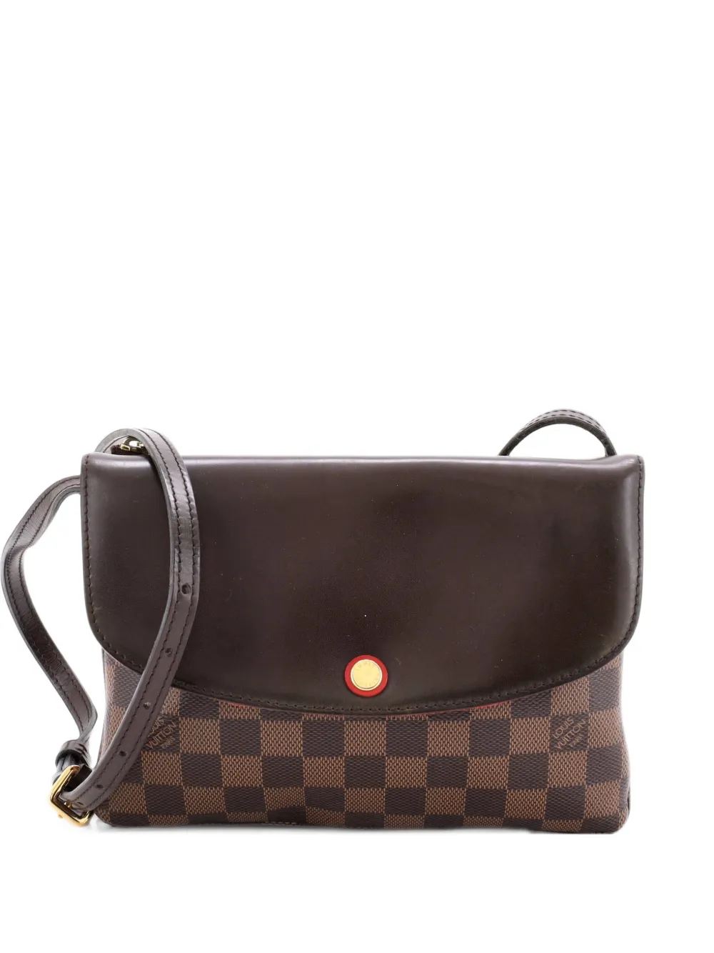 Louis Vuitton Pre-Owned Twice Handbag Damier crossbody bag - Braun