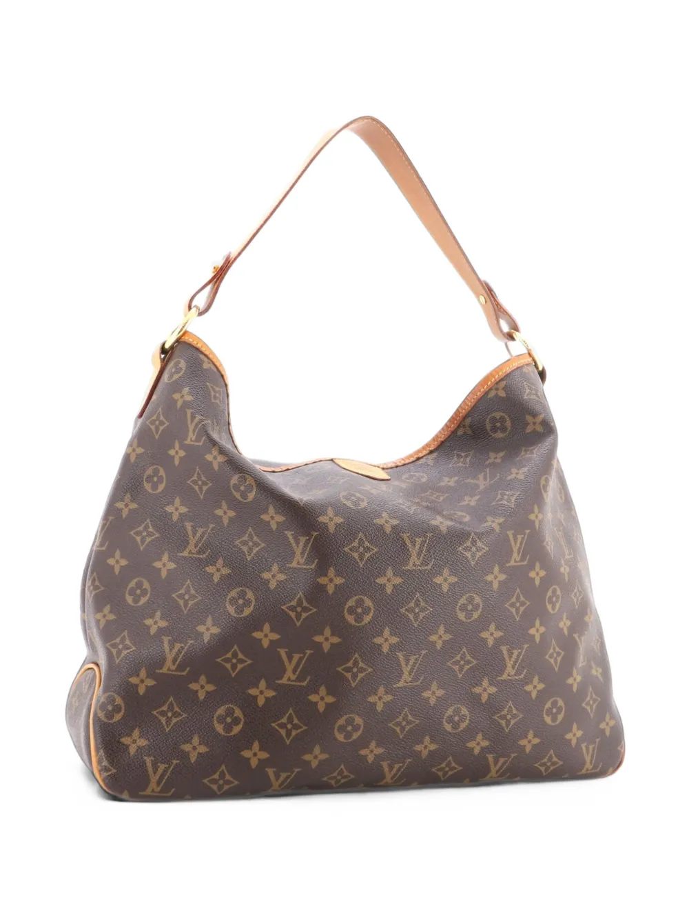 Louis Vuitton Pre-Owned Delightful Handbag Monogram Canvas MM hobo bag - Brown