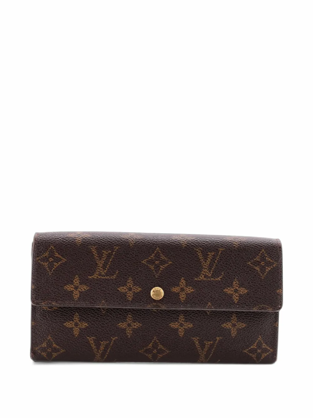 Louis Vuitton Pre-Owned Sarah Wallet Monogram Canvas small wallets - Marrone