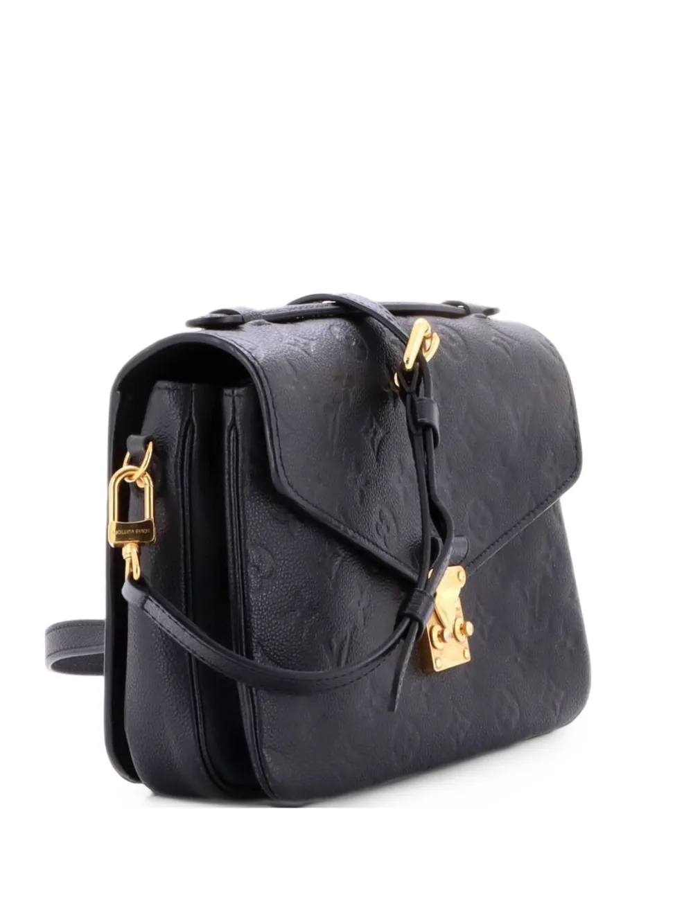 Louis Vuitton Pre-Owned Pochette Metis Monogram Empreinte Leather crossbody bag - Nero