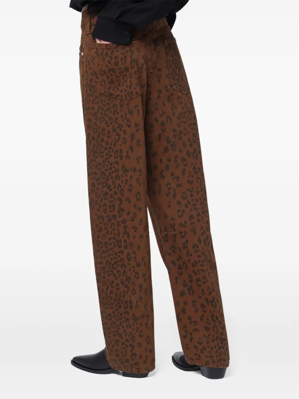 Citizens of Humanity Miro leopard-print jeans Bruin