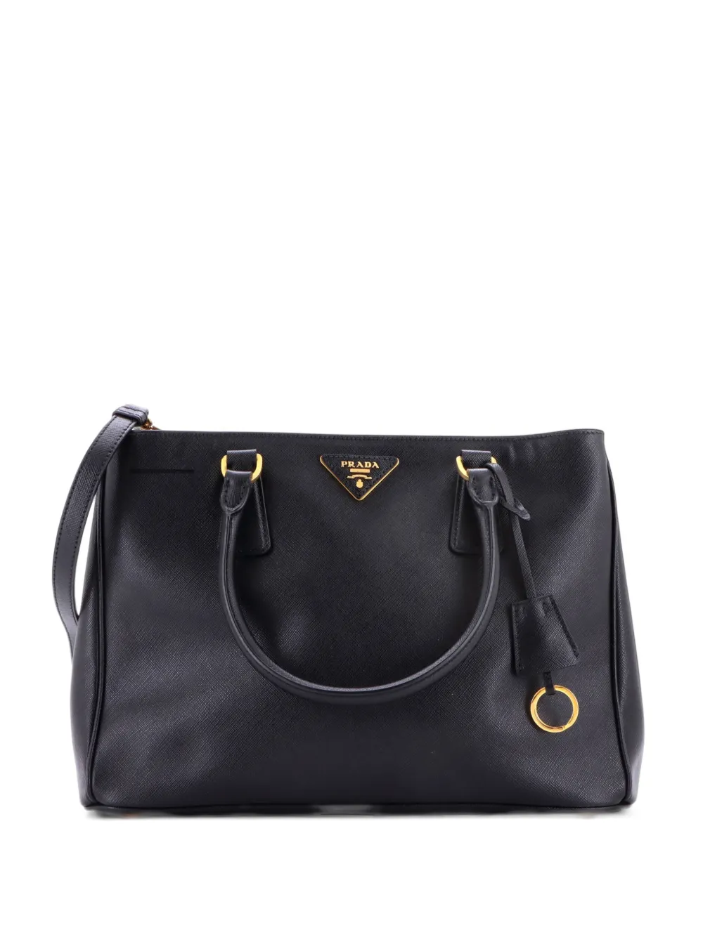 Prada Pre-Owned Gardener's Saffiano Leather Medium tote bag - Nero