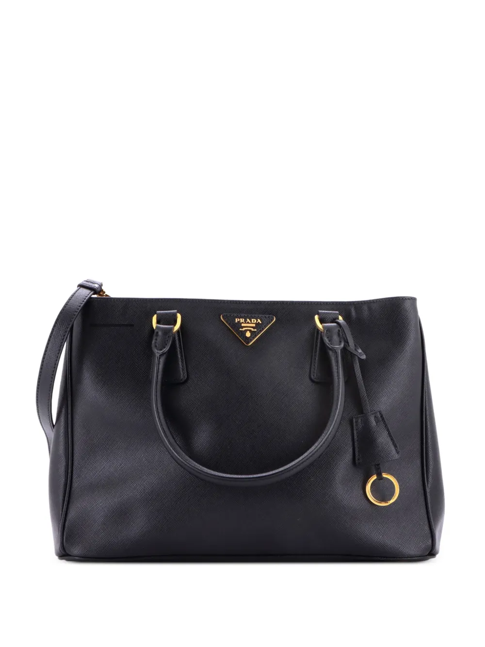 Prada Pre-Owned Gardener's Saffiano Leather Medium tote bag - Nero