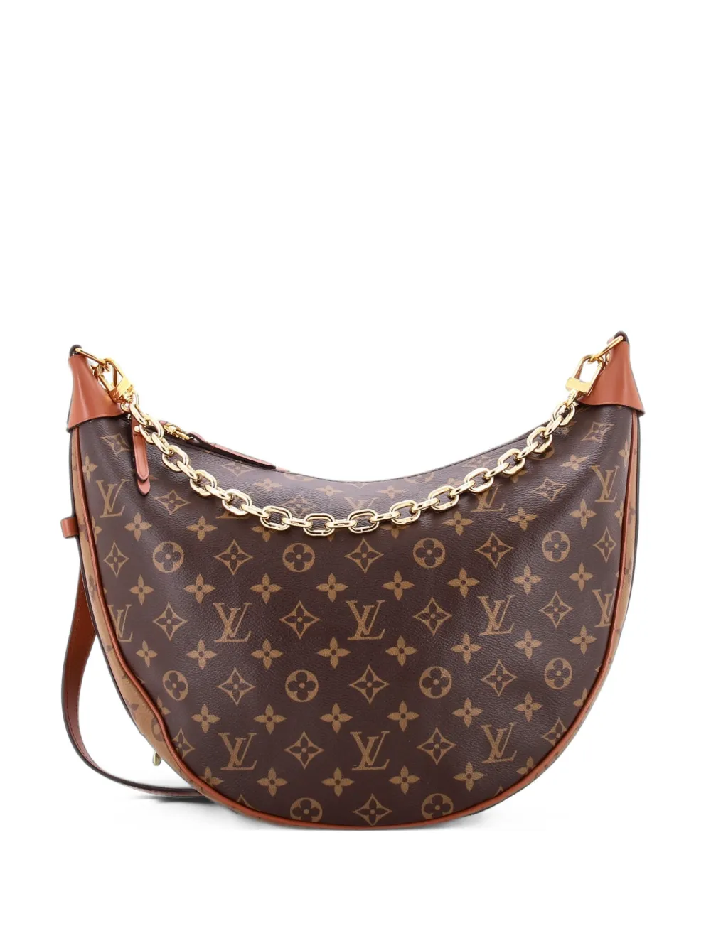 Louis Vuitton Pre-Owned Loop Reverse Monogram Canvas hobo bag - Marrone