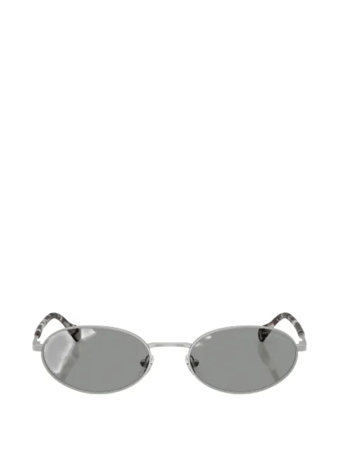 Emporio Armani lentes de sol con armazón ovalada