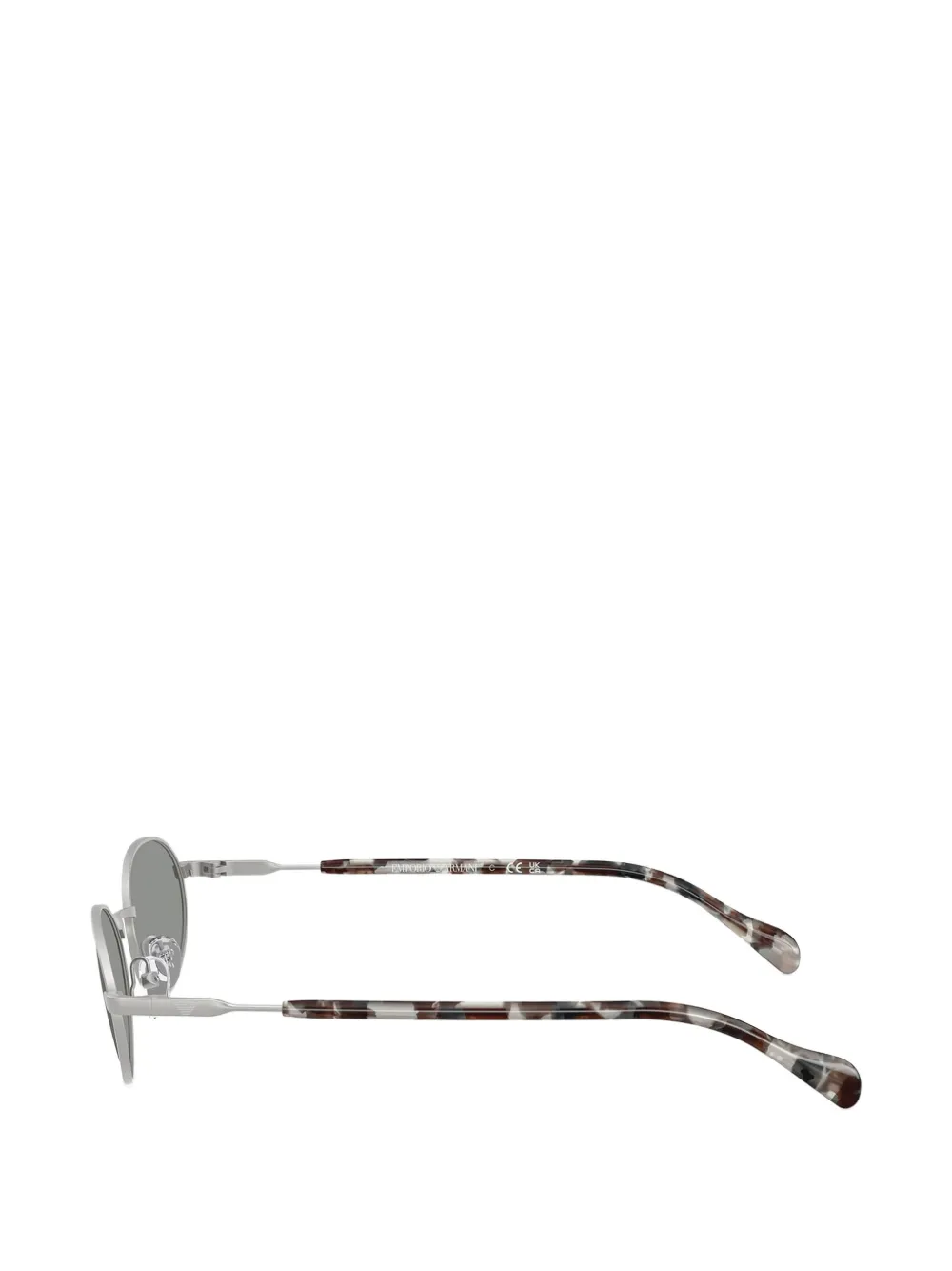 Emporio Armani oval-frame sunglasses Zilver