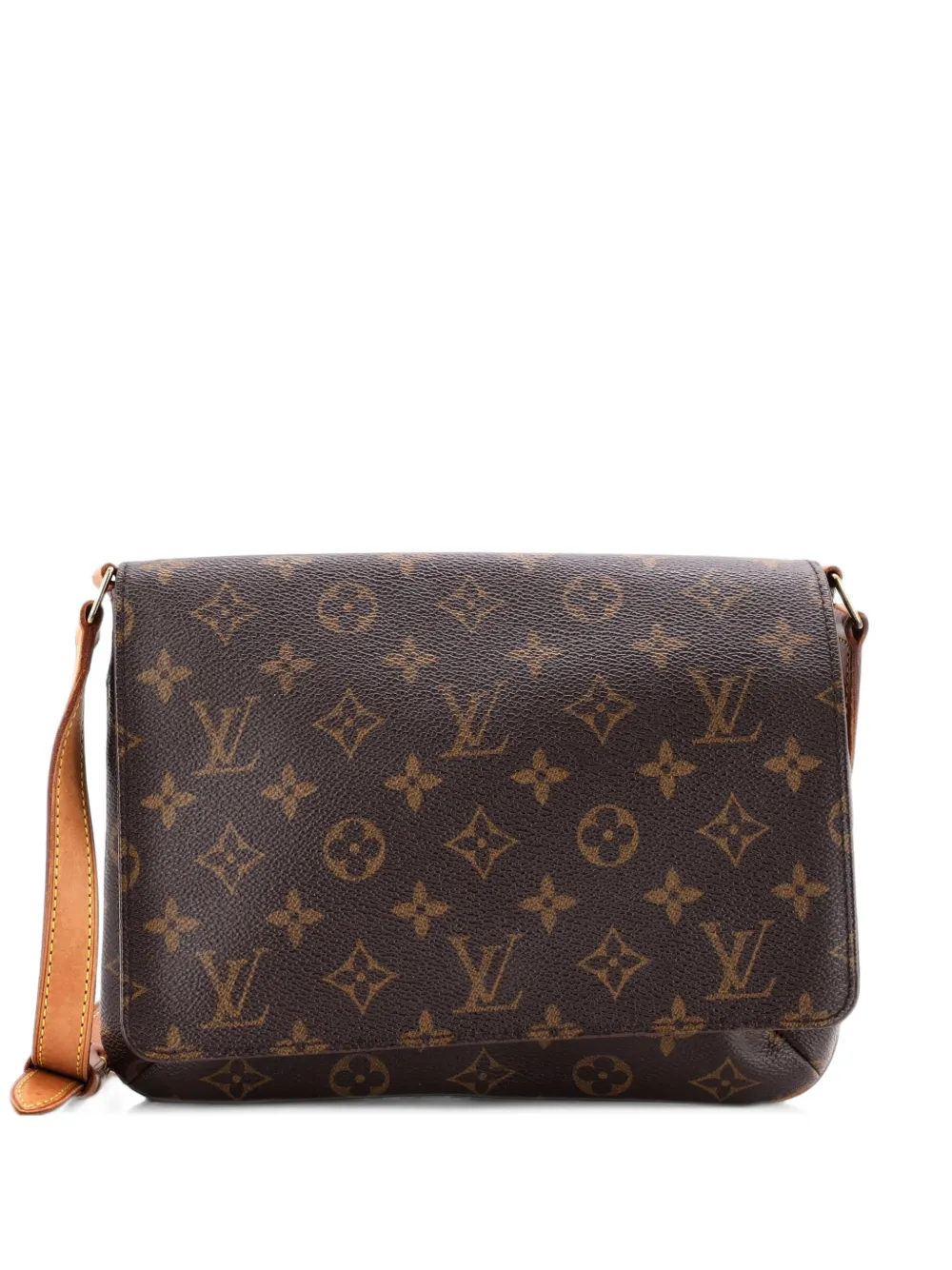 Louis Vuitton Pre-Owned Musette Tango Handbag Monogram Canvas shoulder bag - Brown