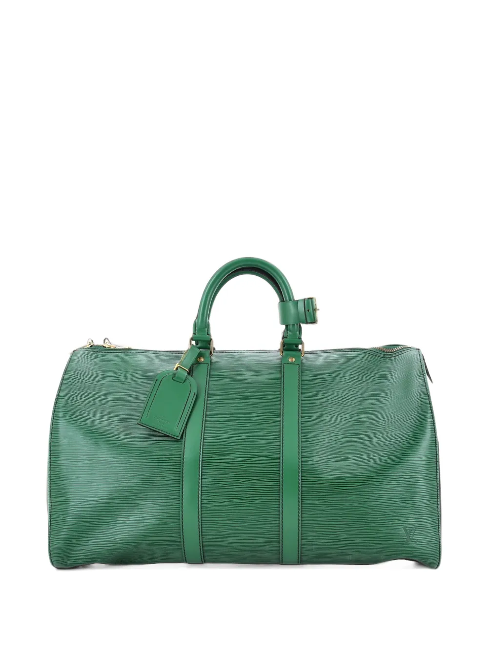 Louis Vuitton Pre-Owned Keepall Bag Epi Leather 45 travel bag - Verde