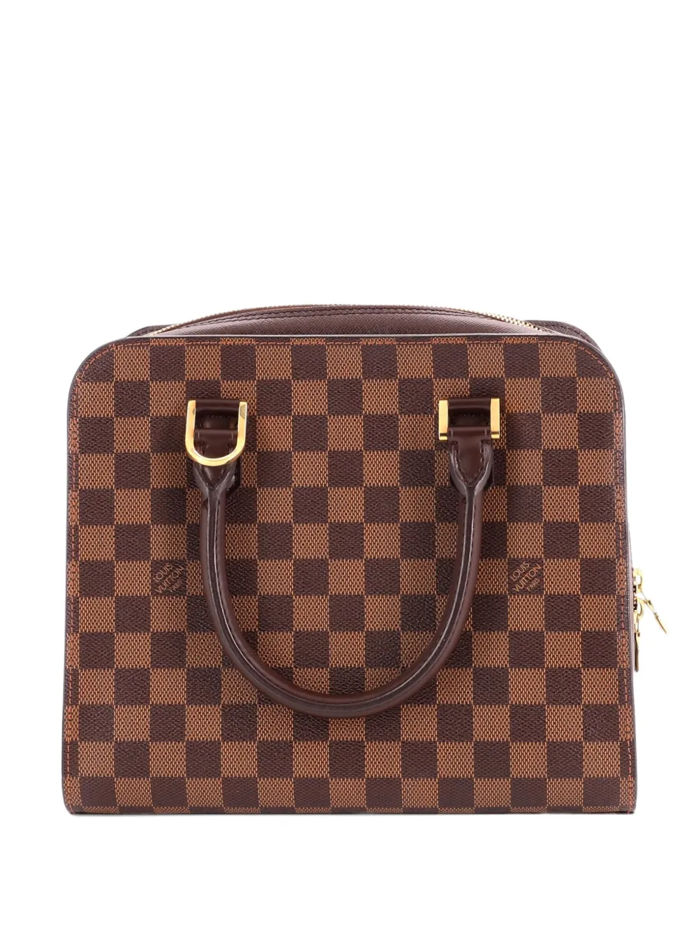 Louis Vuitton Pre-Owned Triana Bag Damier satchel - Marrone