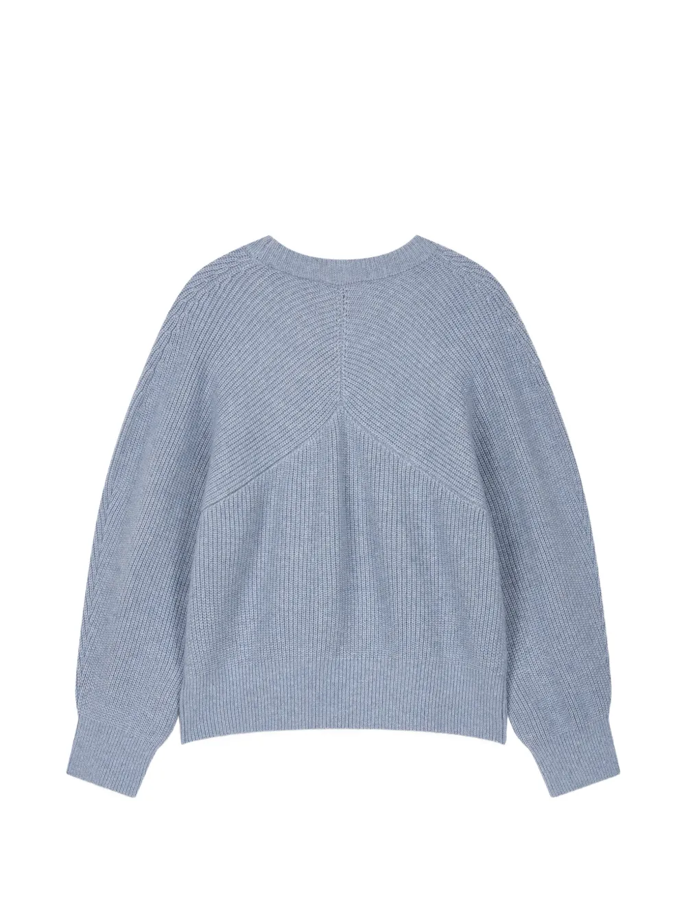 TOMBOY ribbed-knit sweater Blauw