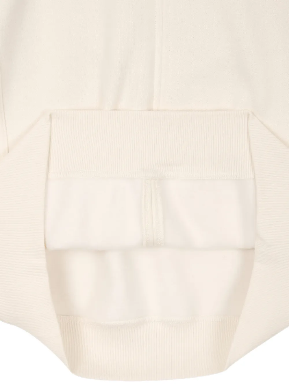 TOMBOY quilted raglan-sleeve sweatshirt Beige