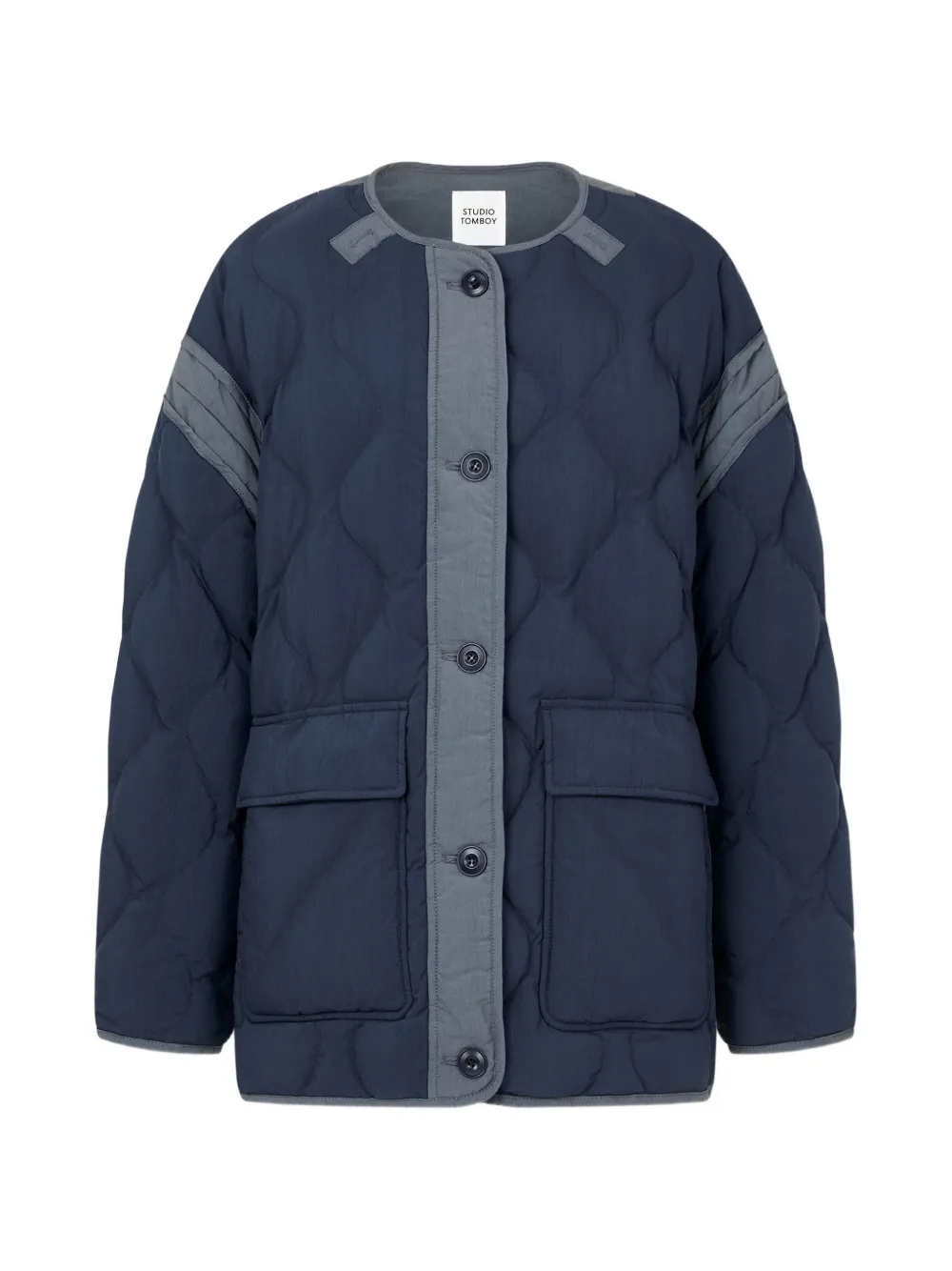 TOMBOY quilted puffer jacket - Blau