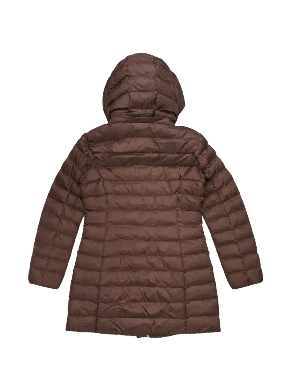 Ea7 Emporio Armani quilted hooded jacket Bruin