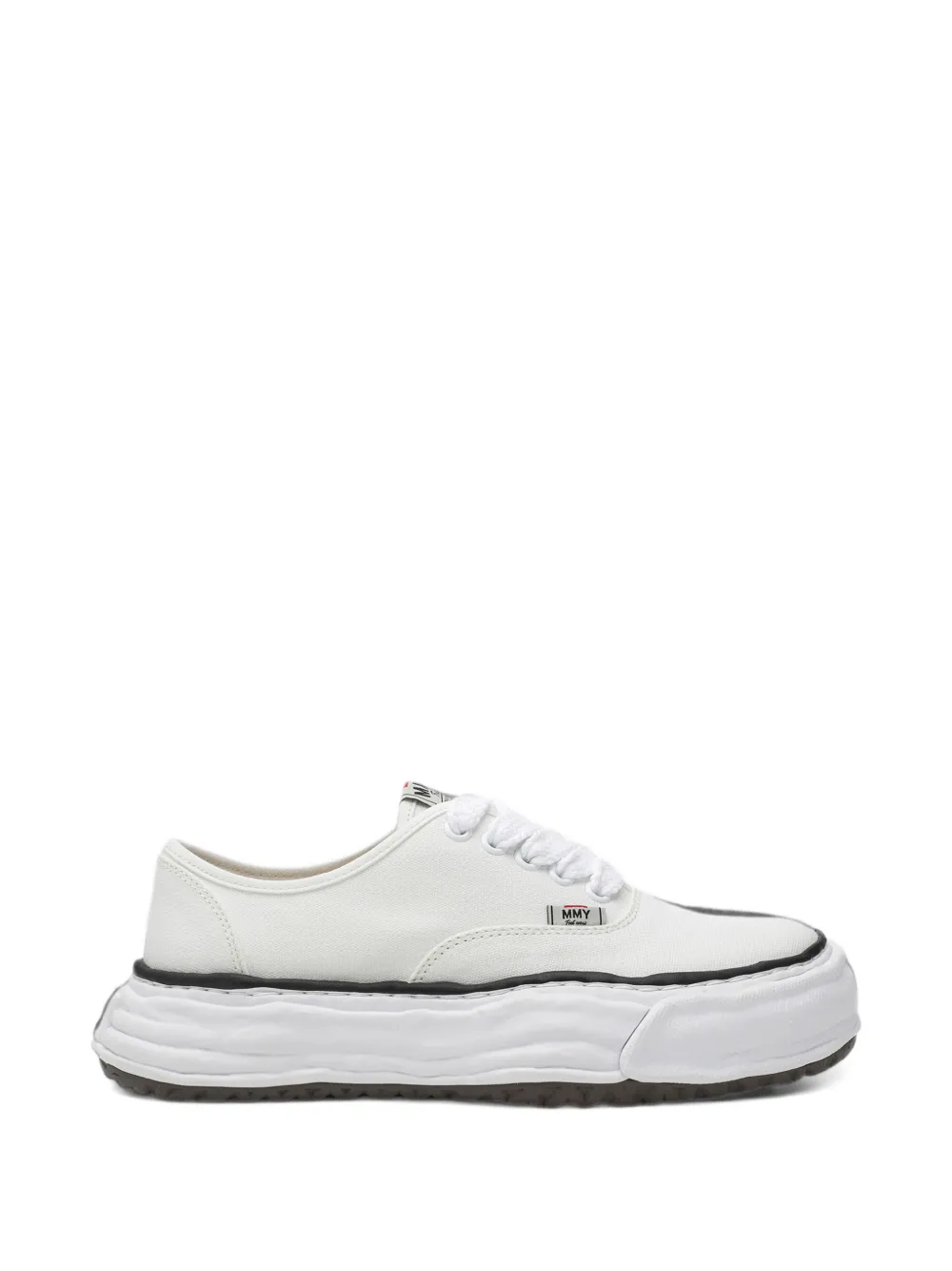 Maison MIHARA YASUHIRO Baker 26 OG sole canvas low-top sneakers - Weiß