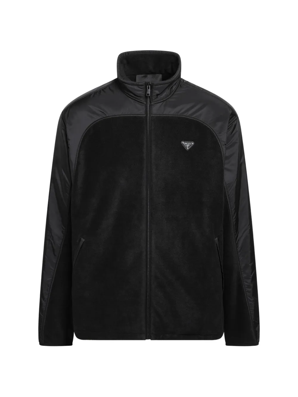 Prada fleece jacket | Black | Image 1