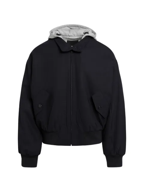 Prada zip-up hooded jacket