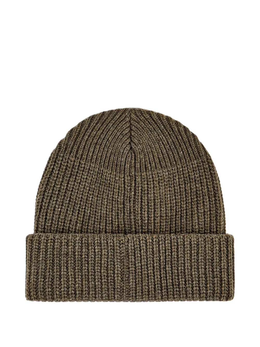 Vivienne Westwood Orb-embroidered ribbed beanie hat Bruin