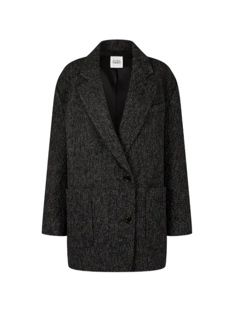 TOMBOY mélange-effect oversized blazer