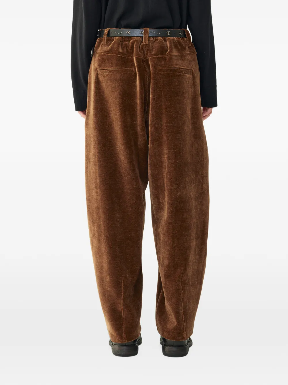 TOMBOY velvet trousers Bruin