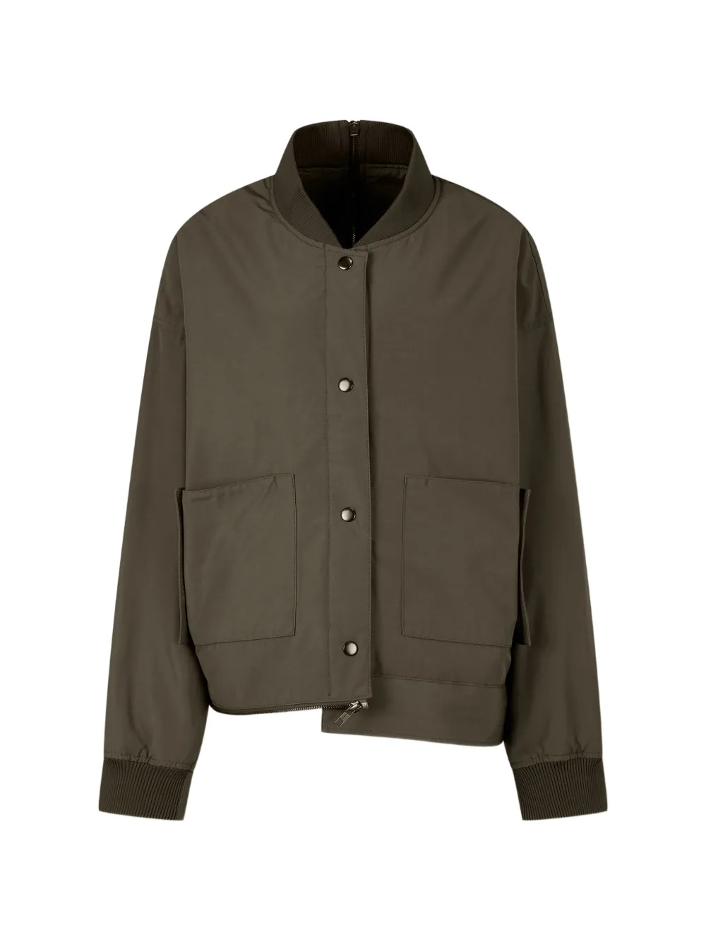 TOMBOY zip-up bomber jacket - Grigio