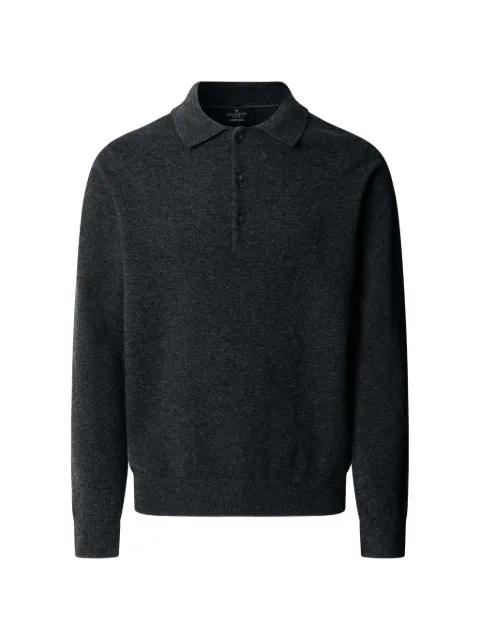 Hackett London knitted polo sweater