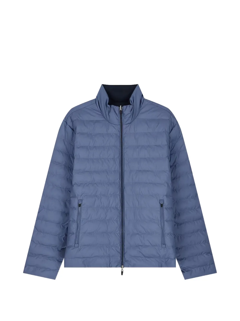 Ea7 Emporio Armani reversible padded jacket Blauw