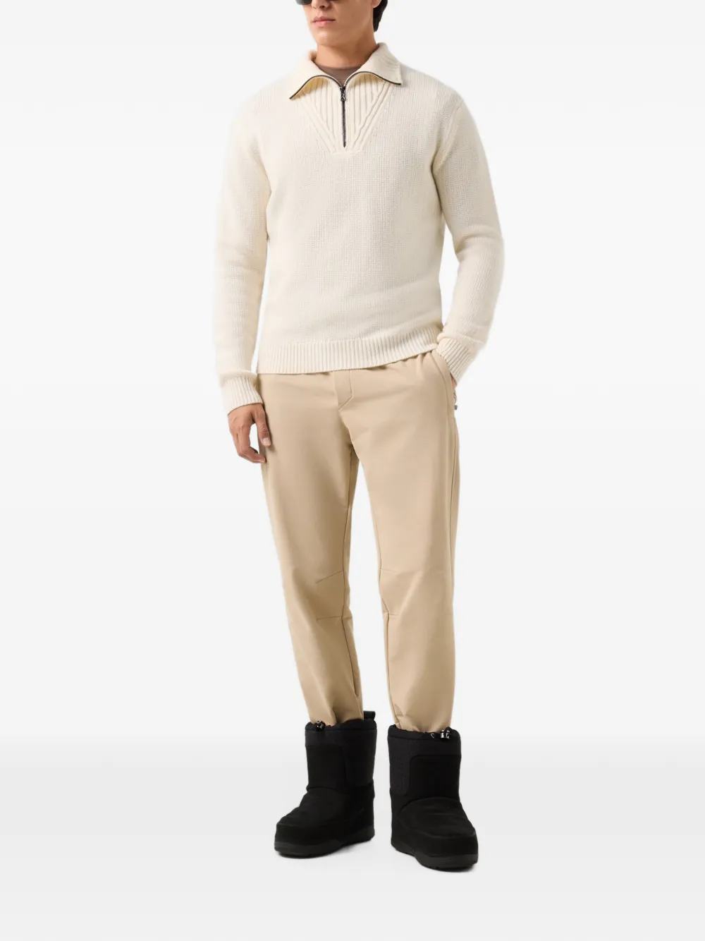 BOGNER Walter cashmere sweater Wit