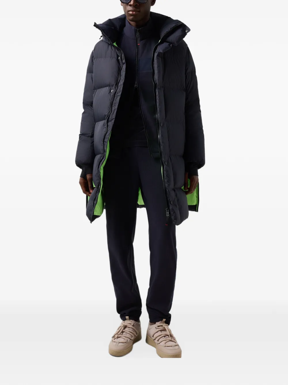 BOGNER FIRE+ICE Walt quilted coat Blauw