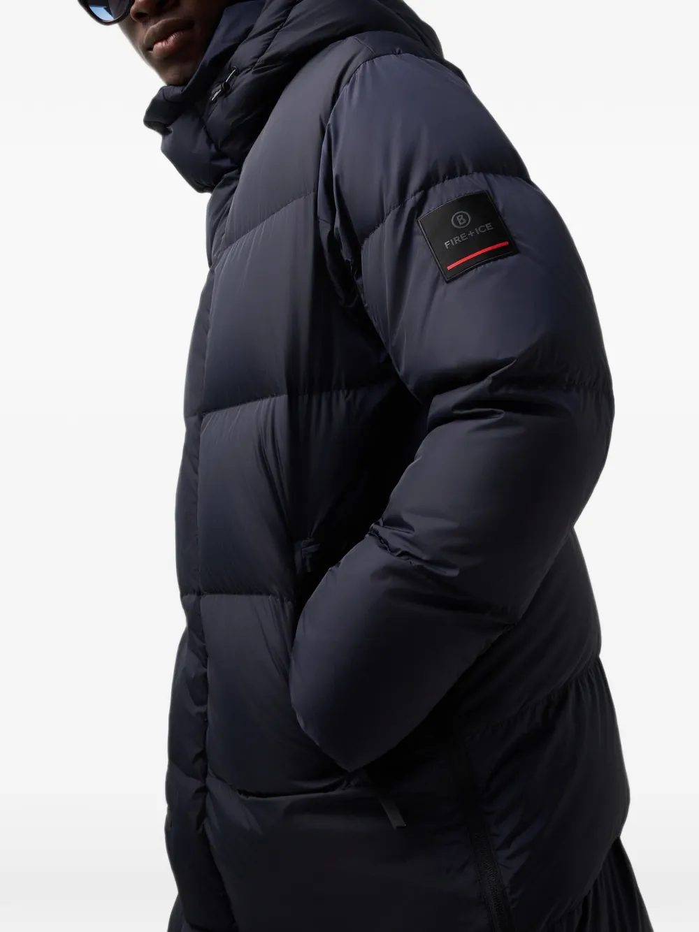 BOGNER FIRE+ICE Walt quilted coat Blauw