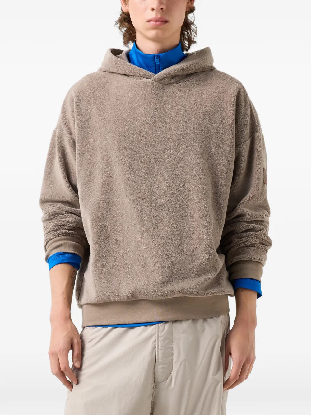 BOGNER FIRE+ICE Ilario fleece hoodie Beige