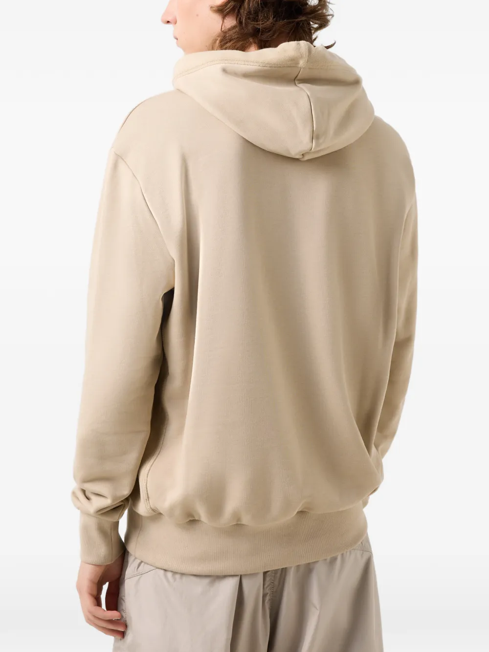 BOGNER FIRE+ICE Kristan logo-embroidered hoodie Beige