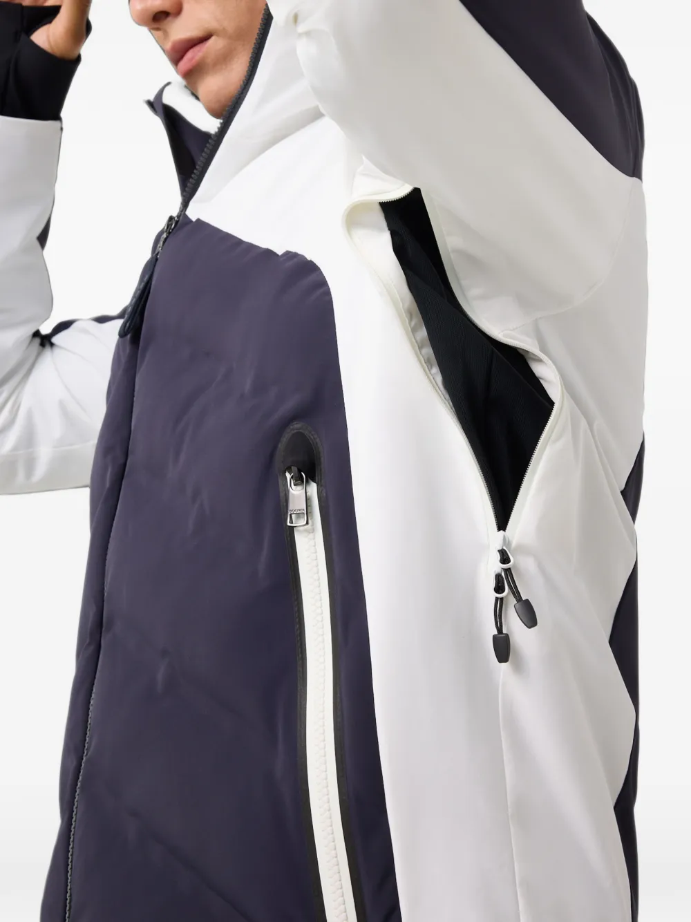 BOGNER Bahri hooded detachable-lining ski jacket (set of two) Blauw