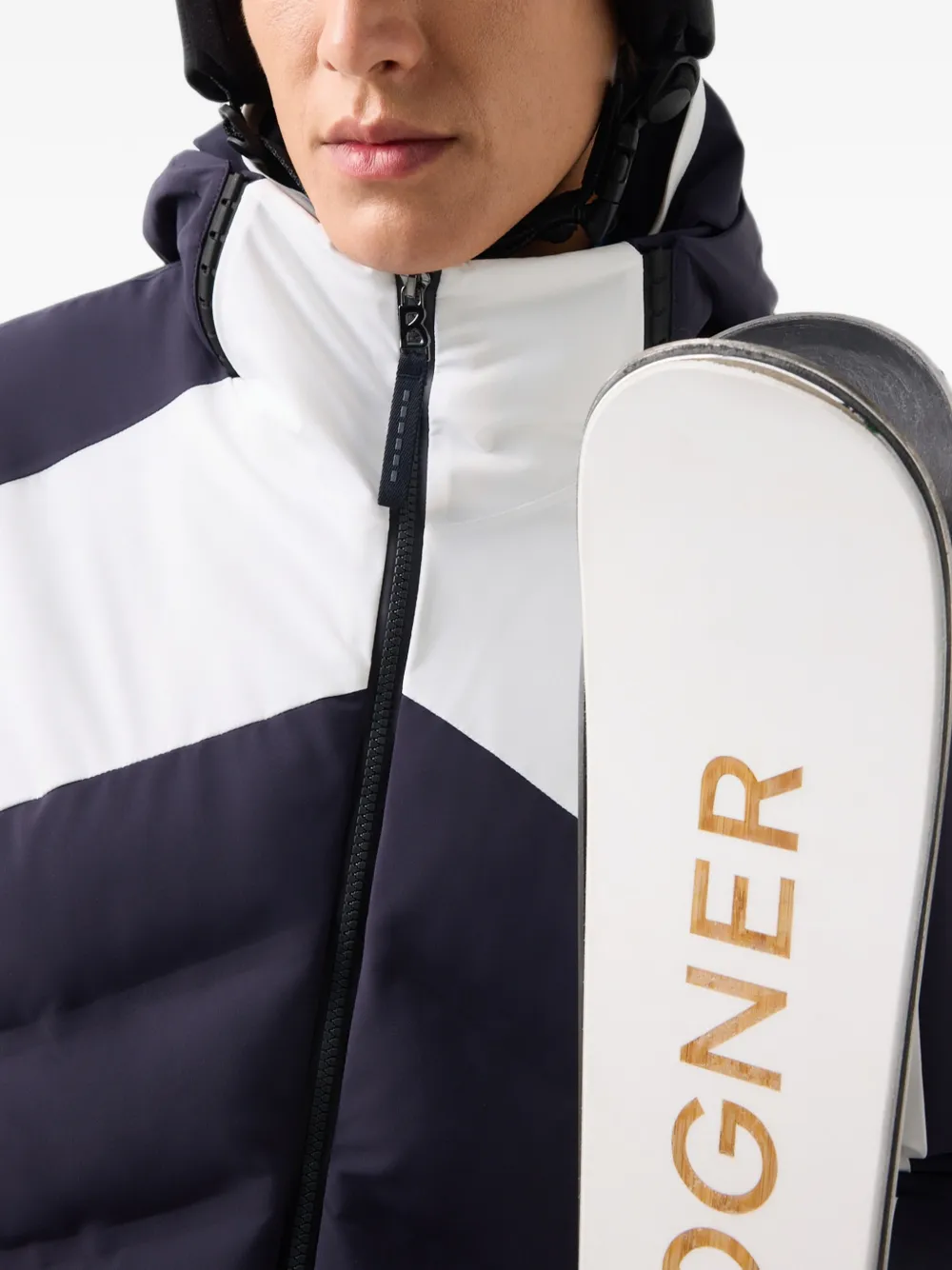 BOGNER Bahri hooded detachable-lining ski jacket (set of two) Blauw
