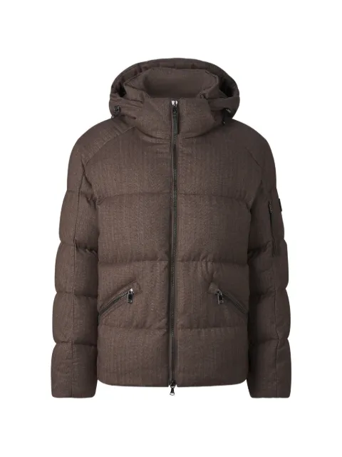 BOGNER Jamy herringbone-pattern down jacket