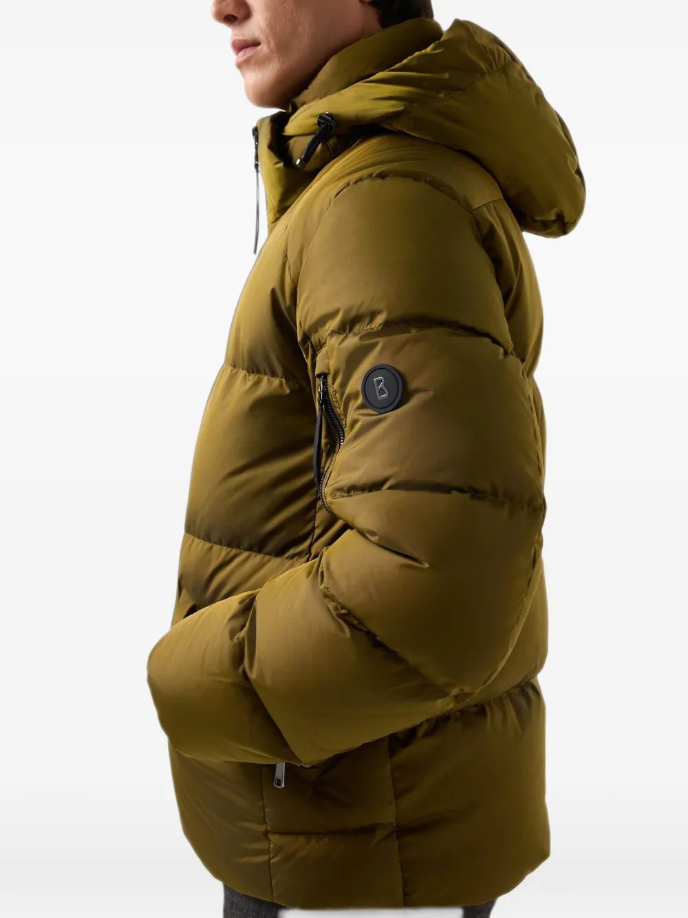 BOGNER Jamy hooded down jacket Groen