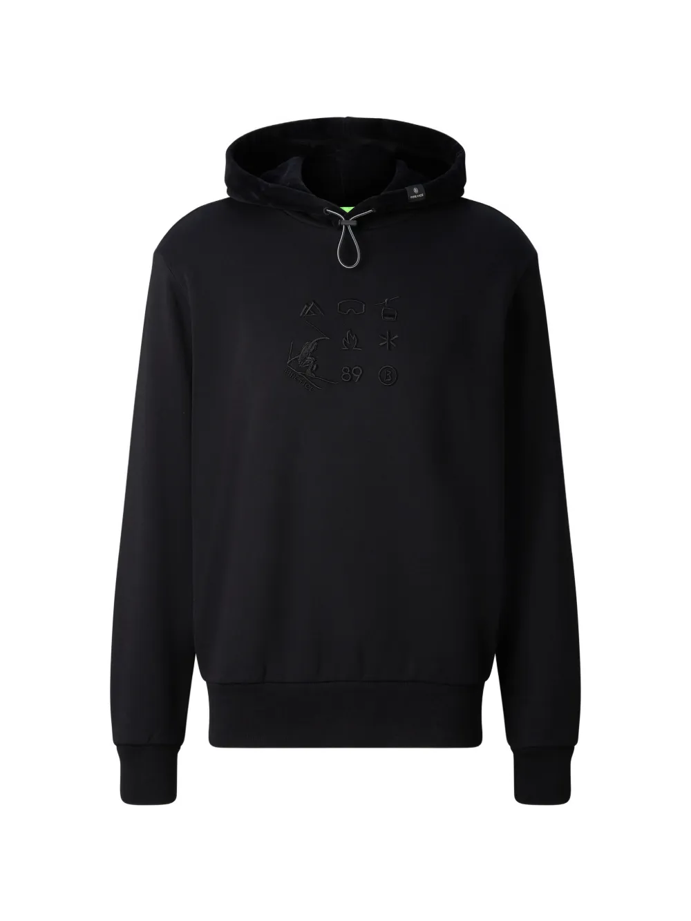 BOGNER FIRE+ICE hoodie Kristan brodé - Noir BOGNER FIRE+ICE hoodie Kristan brodé - Noir