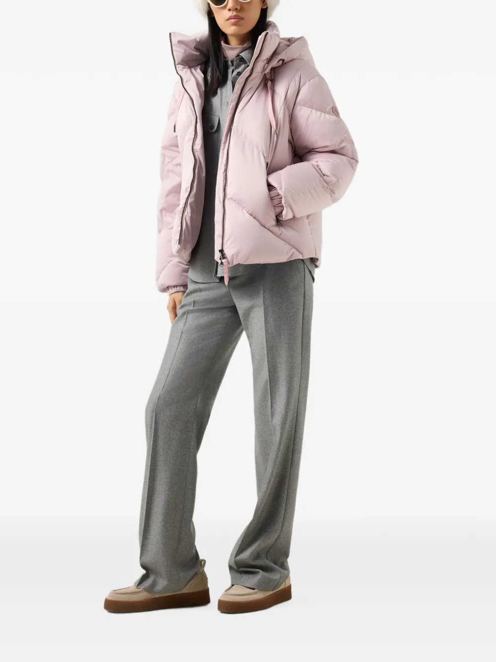 BOGNER Georgia quilted puffer jacket Roze