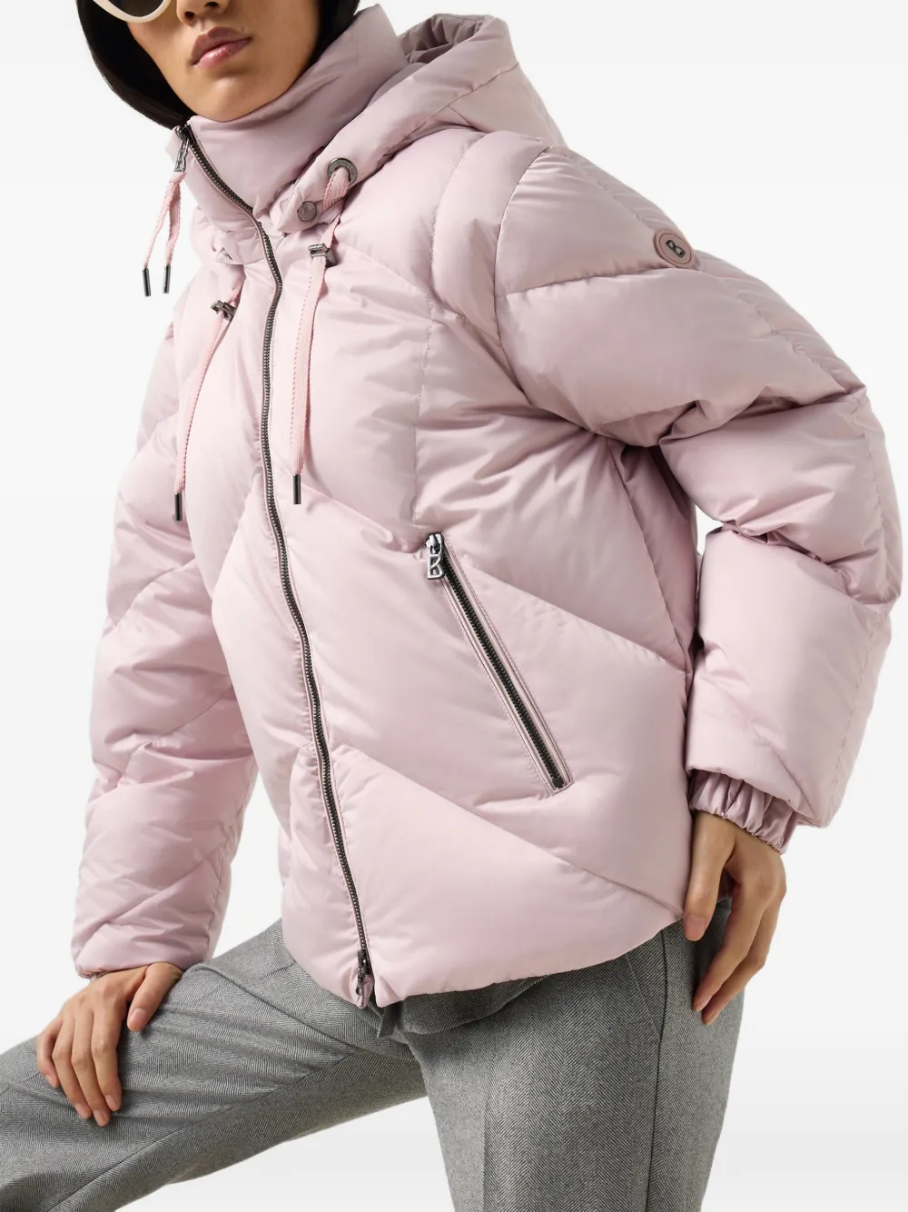 BOGNER Georgia quilted puffer jacket Roze