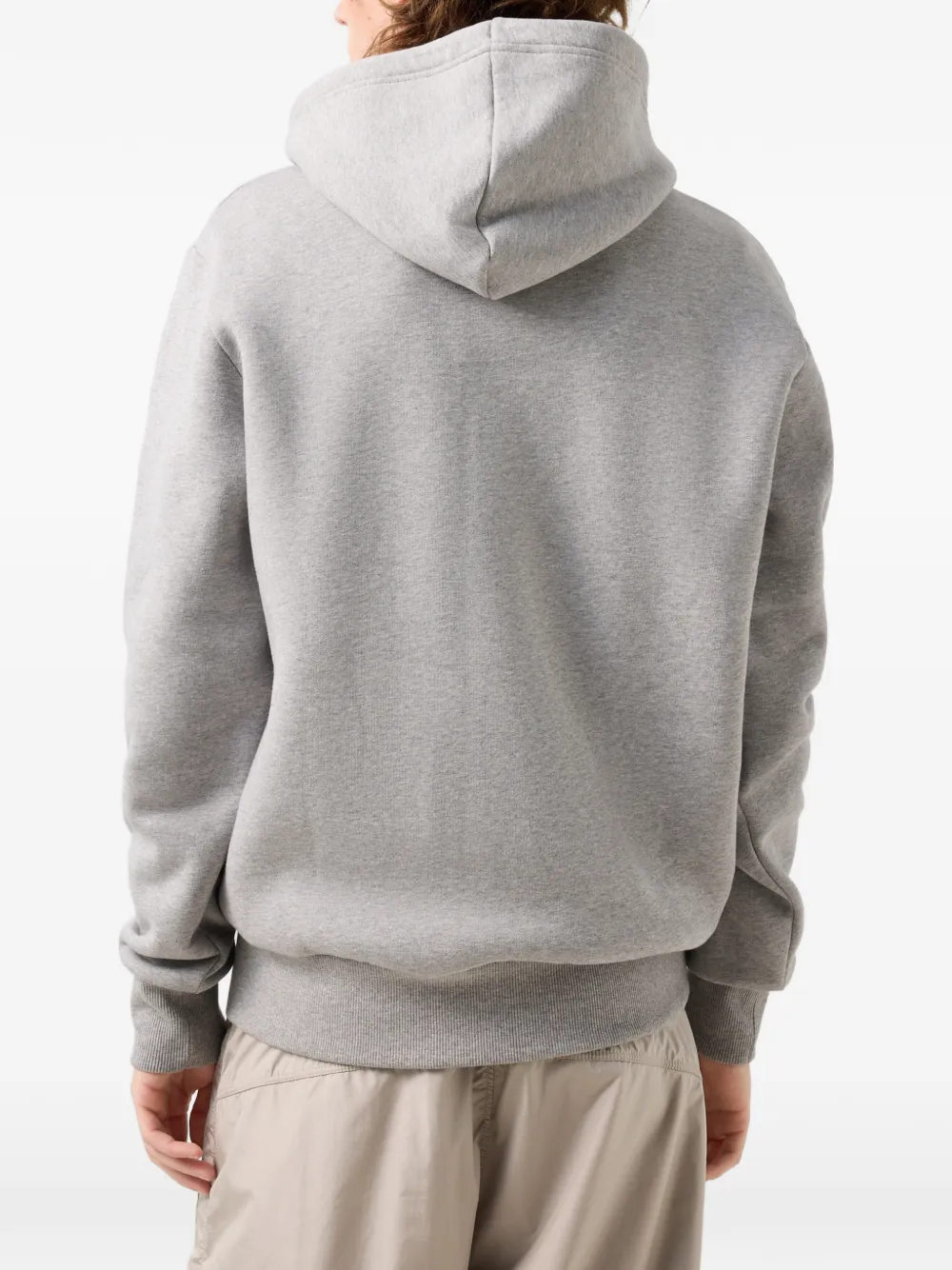 BOGNER FIRE+ICE Covell logo-print drawstring hoodie Grijs