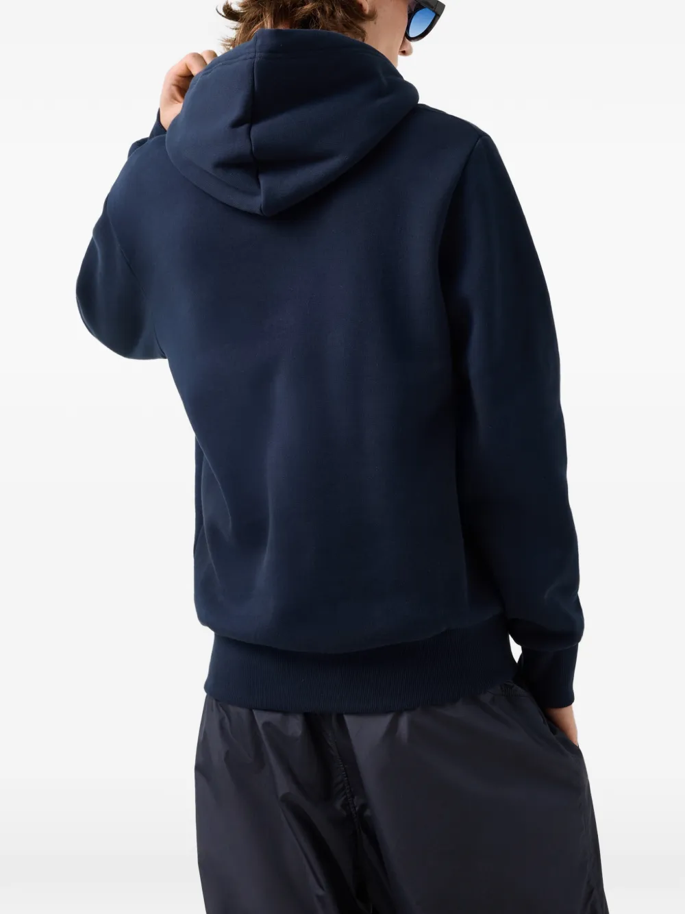 BOGNER FIRE+ICE Covell logo-print hoodie Blauw