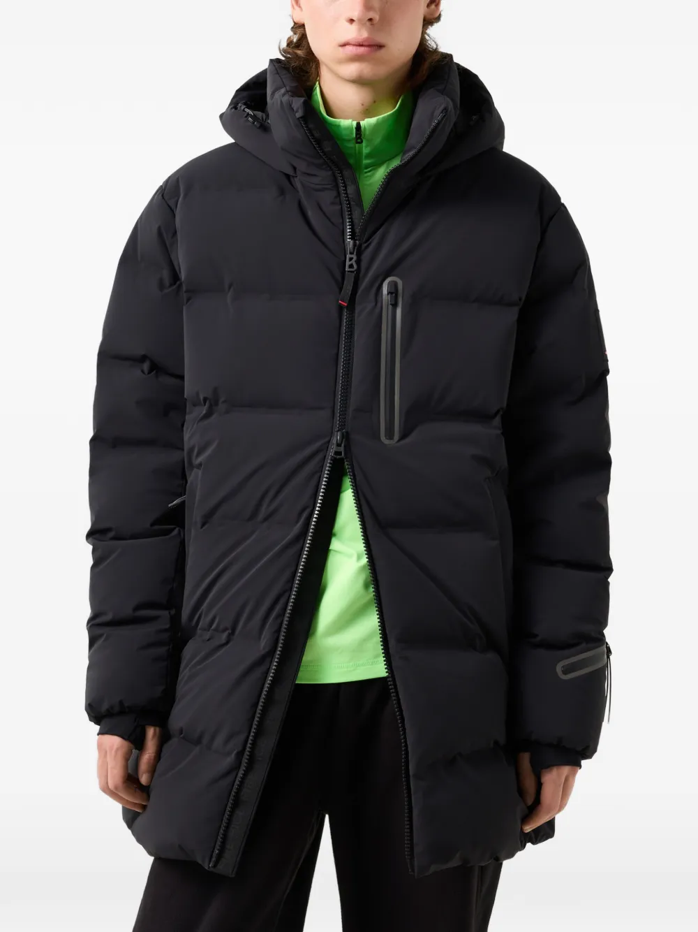 BOGNER FIRE+ICE Ekin quilted coat Zwart