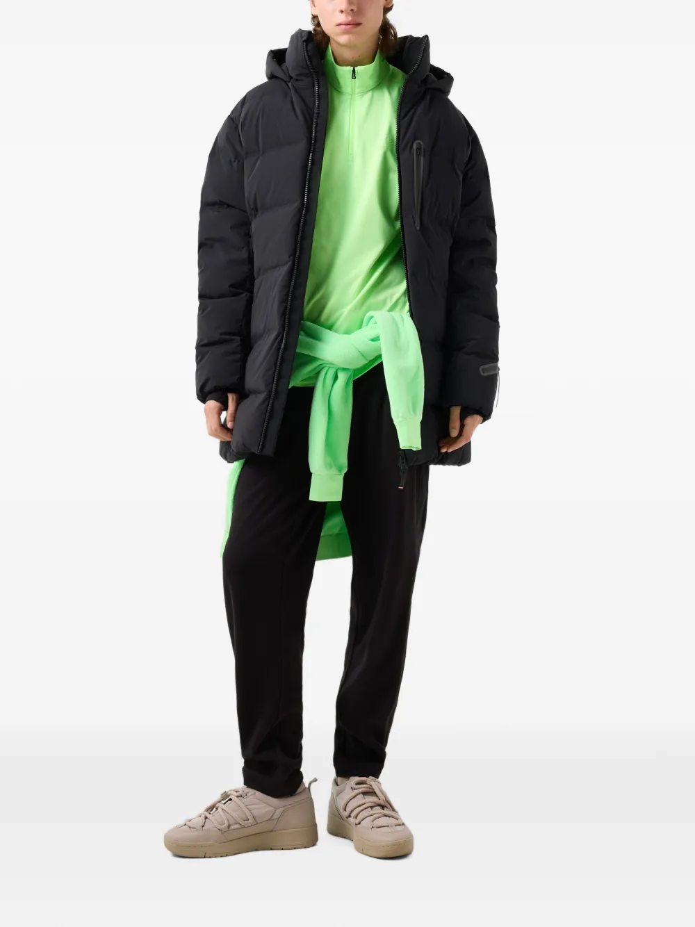BOGNER FIRE+ICE Ekin quilted coat Zwart