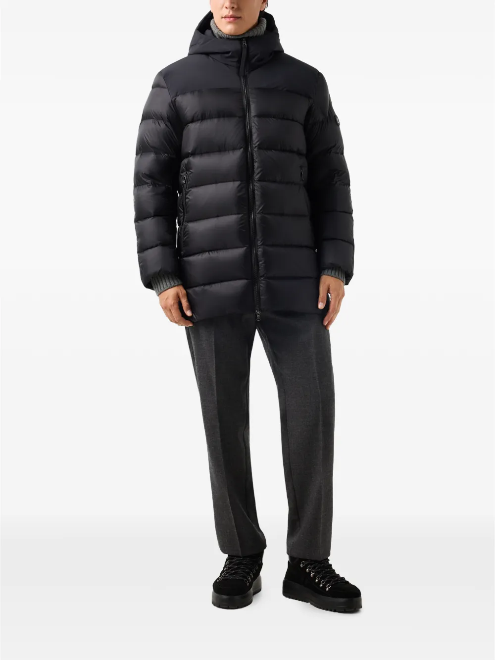 BOGNER Herby quilted ripstop jacket Zwart
