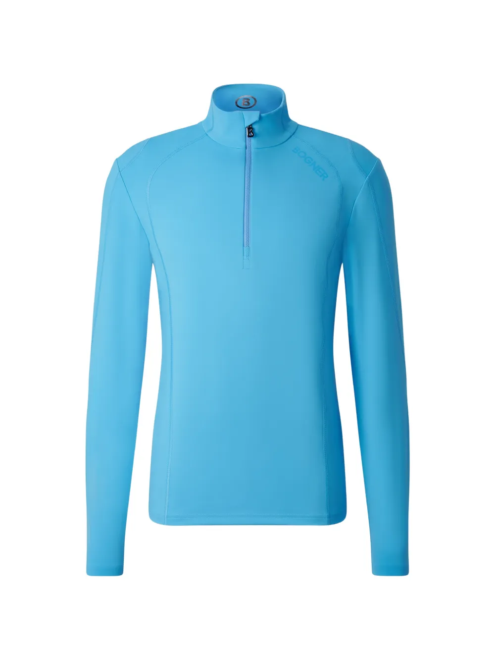 BOGNER Harry logo-print performance top - Blau