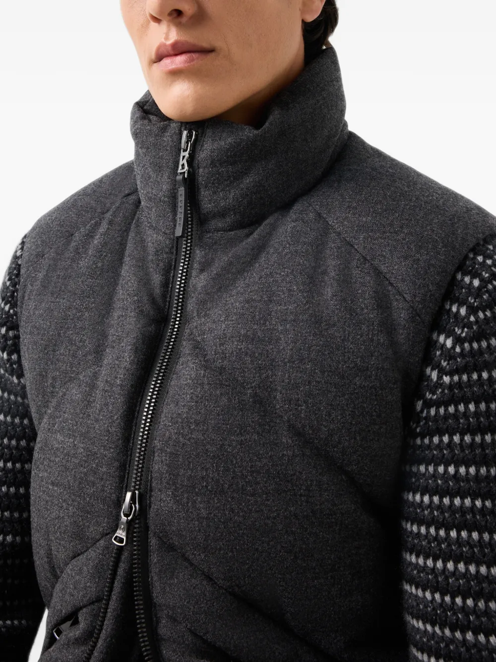 BOGNER Kendo quilted gilet Grijs