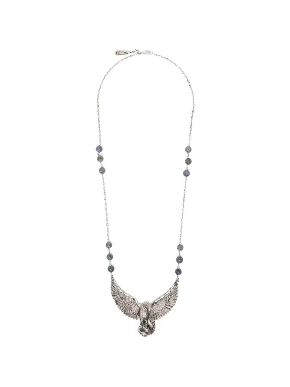 Roberto Cavalli Collana con pendente aquila - Argento
