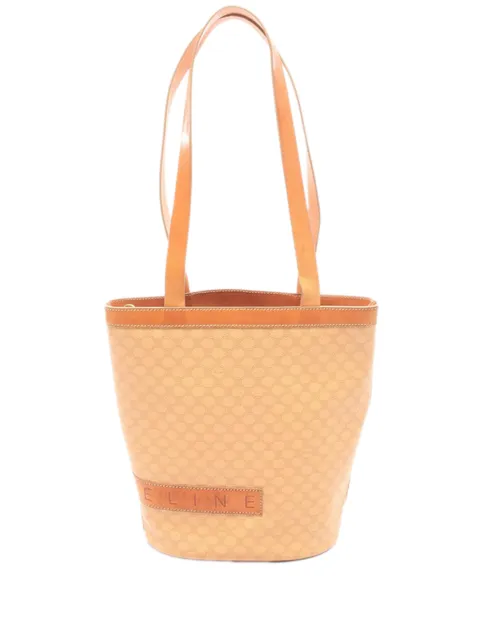 Celine Pre-Owned Borsa da viaggio Macadam in tela cerata XX secolo