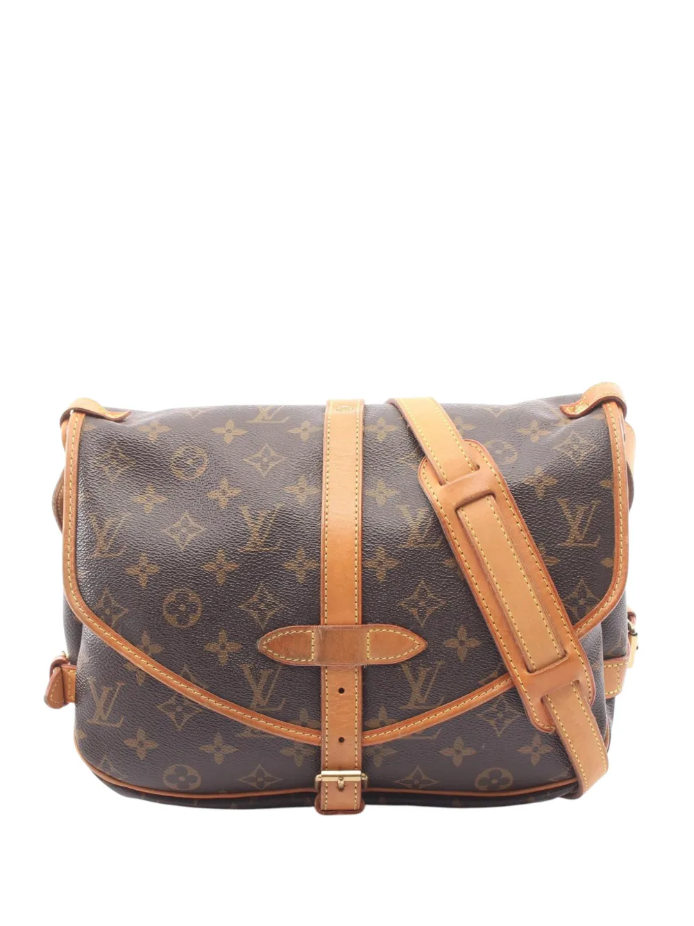 Louis Vuitton Pre-Owned 2006 Monogram Saumur 30 crossbody bag - Marrone