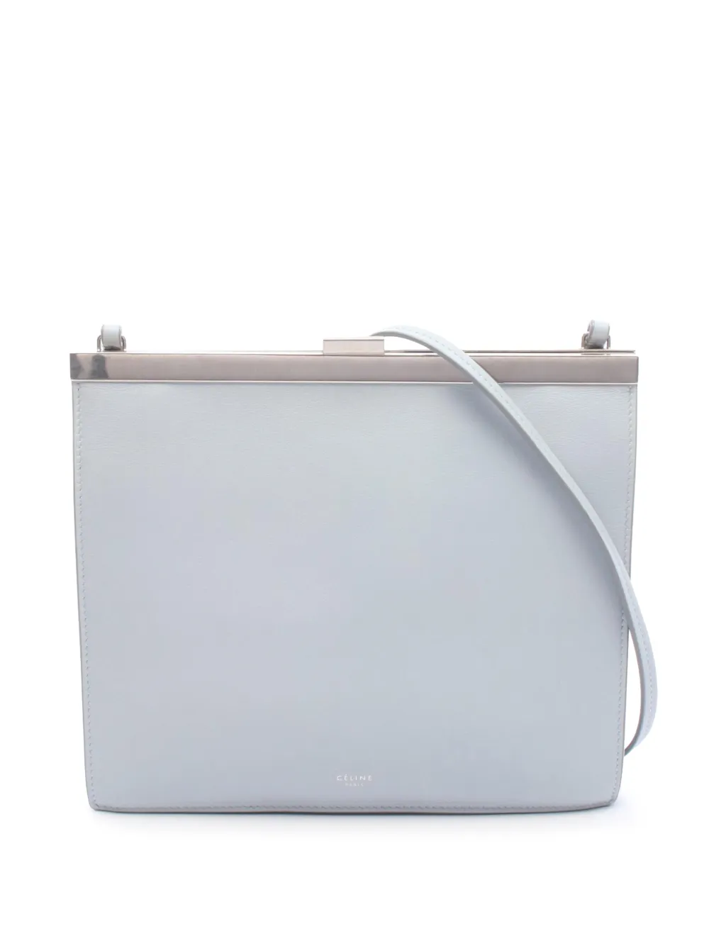 Celine Pre-Owned 2010-2026 Mini Smooth Calfskin Clasp Bag crossbody bag - Blau