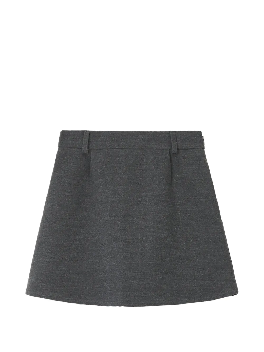 b+ab A-line mini skirt - Grau